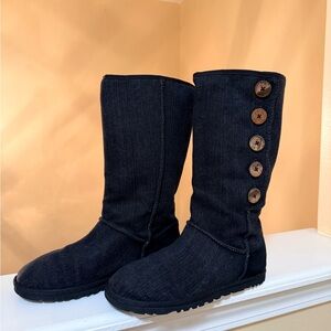 UGG Denim Button-Accent Women's Boots